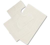 CASA TESSILE Torino Set 3 tappeti Bagno in Spugna, 1 cm 60X90 + 2 Girowater cm 60x45 - Panna