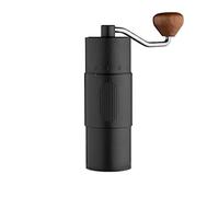 Casa Ufficio Macina Caffè Macinacaffè Manuale Scala Di Regolazione Esterna Macchina Da Caffè Doppio Cuscinetto Compatto Macinacaffè(Black)