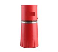 Casa Ufficio Macina Caffè Tazza per macinare il caffè 4 in 1 Caffettiera multifunzione per Macinacaffè manuale Compatto Macinacaffè(Rot)