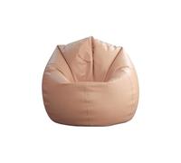 Casa Vital Panca Softy, ø 60 x 105 cm, resistente pelle PU, impermeabile, doppia cucitura, chiusura lampo sicura per bambini, per soggiorno, camera dei bambini e ragazzi (beige)