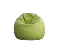 Casa Vital Panca Softy, ø 60 x 105 cm, resistente pelle PU, impermeabile, doppia cucitura, chiusura lampo sicura per bambini, per soggiorno, camera dei bambini e ragazzi (verde)