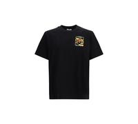 Casablanca Black Cotton T-Shirt - L
