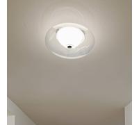 Casablanca Bloo plafoniera LED, paralume di vetro Casablanca