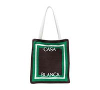 Casablanca - Borsa a mano Monogram Crochet - - Bags - Donna - Multicolore - ONE SIZE