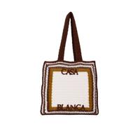 Casablanca - Borsa Shopper all'Uncinetto - - Bags - unisex - Marrone - ONE SIZE