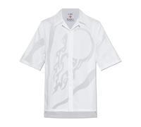 Casablanca - Camicia con Inserti Trasparenti - -Shirts -Uomo -Bianco -XL
