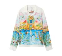 Casablanca - Camicia in Lino Egypt As It Was - - Shirts - Uomo - Bianco - M