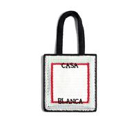 Casablanca - Crochet Tote Bag - - Bags - Uomo - Bianco - ONE SIZE
