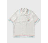 Casablanca DANCE JOY CUBAN COLLAR SS SHIRT men Shortsleeves white in taglia:L