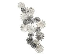 Casablanca Decorazione da parete - Bianco - Bianco/Argento/Grigio 150 x 70 cm