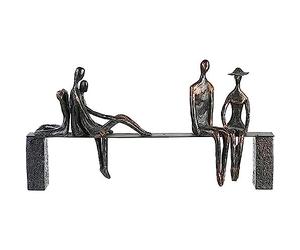 Casablanca Designer-Statuetta Scultura Leisure in antico-bronzo 23 x 45 cm (HxL)