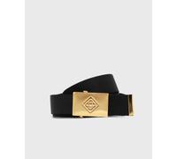 Casablanca DIAMOND LOGO SLIDE BUCKLE WEBBING BELT men Belts black|gold in taglia:100 CM