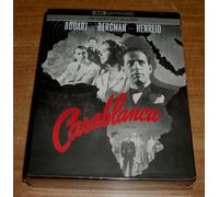 Casablanca Edizione Collezionista 4K UHD+2 BD+Poster+Carte Nuovo Steelbook