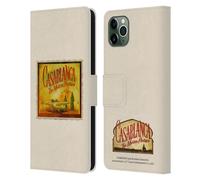 CASABLANCA GRAFICA CUSTODIA COVER PORTAFOGLIO IN PELLE PER APPLE iPHONE TELEFONI