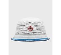 Casablanca MESH STRIPE CROCHET HAT men Hats white in taglia:ONE SIZE