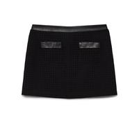 Casablanca - Minigonna sartoriale a trama aperta - - Skirts - Donna - Nero - S