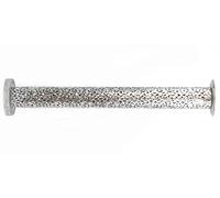 Casablanca modernes Design Alto CANDELIERE purley in Metallo, Antico-Argento Altezza 80 cm, Ø 15 cm