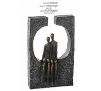 Casablanca - Scultura in poly bronzo, altezza 27,5 cm