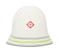 Casablanca - Stripe Crochet Hat - - Accessories - Uomo - Bianco - ONE SIZE