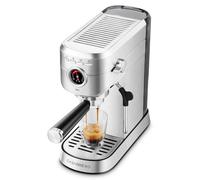 CASABREWS 5418 PRO Macchina Caffè Espresso 20 Bar con Riscaldamento Rapido | Pronta in 5s, prepara 2+ bevande al latte di seguito, manometro integrato e cappuccinatore per cappuccino e latte