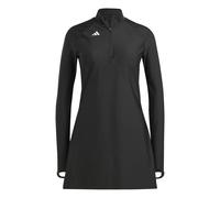 Casacca da bagno a maniche lunghe da donna adidas 3 Stripes Noir 32