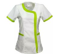 CASACCA ESTETISTA GIACCA MASSAGGIATRICE DONNA DA LAVORO CON BOTTONI A PRESSIONE