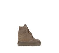Casadei Beige Calf Leather Bos Taurus Sneakers - EU40/US10