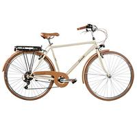 Casadei Bicicletta Uomo 28 6V Vintage retrò H54, Panna