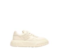 Casadei, ,Shoes ,Donna ,Beige ,40 EU Off Road Leather Sneakers