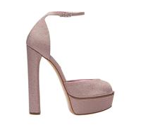 Casadei, ,Shoes ,Donna ,Rosa ,37 1/2 EU Flora Solar Eclipse Platform Sandali
