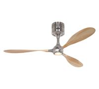 CasaFan Deckenventilator Helico Paddel 3 Pale Con Luce Cromo Roverse