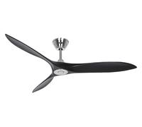 CasaFan Eco Airscrew Ventilatore Da Soffitto Eco Con Telecomando Cromato 152 cm [EEK: Non valutato]