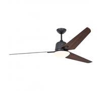 Ventilatore da soffitto CasaFan Eco Aviatos 162 BG-NB DC con luce e telecomando