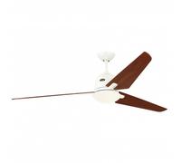 CasaFan Eco Aviatos 162 Ventilatore da soffitto con luce e controllo 24W Bianco/Ciliegia