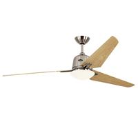 CasaFan Eco Aviatos Ventilatore da Soffitto con Luce, 162 cm, 3 Pale, 36 W [EEK: Non valutato]