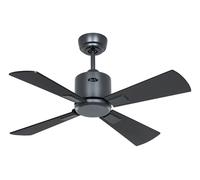 CasaFan Eco Neo III WiFi Smart Ventilatore Da Soffitto 92 cm Basalt Nero Teak [EEK: Non valutato]