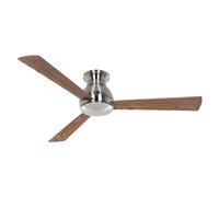 CasaFan Eco Pallas 142 BN-EA/NB Ventilatore da Soffitto con Motore Controllo Luce e Pale Reversibili 27W