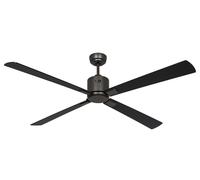 CasaFan Smart Deckenventilator DC Eco Neo III WiFi 152 cm Bronze Schwarz/Teak [EEK: Non valutato]