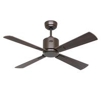 CasaFan Smart Ventilatore Da Soffitto DC 103 cm Bronzo Scuro, Noci [EEK: Non valutato]