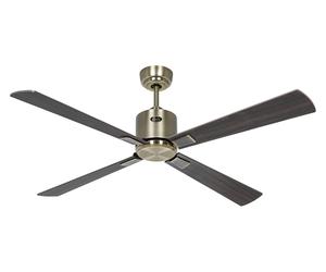 CasaFan Smart Ventilatore Da Soffitto DC NEO 132 cm Ottone Scuro Noce/Ciliegio [EEK: Non valutato]