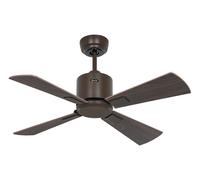 CasaFan Smart Ventilatore da Soffitto DC NEO Eco 92 cm Bronzo Legno Scuro [EEK: Non valutato]