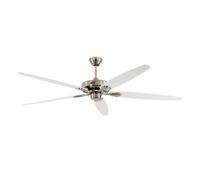 CasaFan Ventilatore a pale Classic Royal 180 cromo bianco CASAFAN