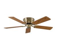 CasaFan Ventilatore Classic FlatIII ottone anticato Ø132cm CASAFAN