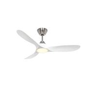 CasaFan Ventilatore da soffitto 312263 ECO GENUINO-L con luce 122 cm bianco opaco