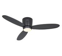 CasaFan Ventilatore da soffitto ECO PLANO II 112, grigio basalto con WiFi e luce