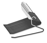 Casafield - 20 grucce Aperte per Pantaloni, Facili da Scivolare, Design Sottile, salvaspazio, Rivestimento in Gomma Antiscivolo, per Pantaloni, Pantaloni, Jeans, gonne