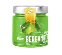 CasaFolino Miedelizia al Bergamotto 250g - Miele di Acacia 98% con Bergamotto di Calabria - Naturale, Artigianale, Ideale per Formaggi, Dolci e Tisane