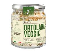 CasaFolino Risotto Artigianale - Risotto all’Ortolana con Riso Carnaroli Verdure e Brodo Vegetale - Origine Italia 200g