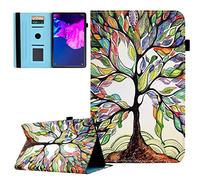 CASAFUNY Custodia Cover per Lenovo Tab P11 TB-J606/P11 Plus TB-J607, Custodia Protettiva Magnetica Cover con Sonno Sveglia per Lenovo Tab P11/P11 Plus 2021, Albero della vita