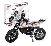 CASAFUNY Technic Motocicletta, Moto da Costruire Compatibile con Lego Technic, Modellino da Costruire, Moto Giocattolo, Giochi per Bambini e Bambine dai 6 Anni in su, Kit Modellismo per Adulti